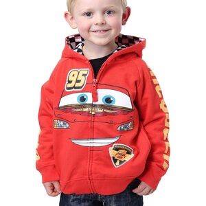 Kids Cars Lightning McQueen Hoodie